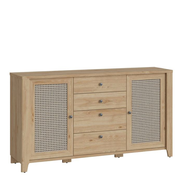 Cestino 2 Door 4 Drawer Sideboard Front image