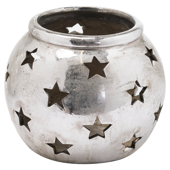 Aspen Large Star Tea Light Lantern - MILES AND BRIGGS