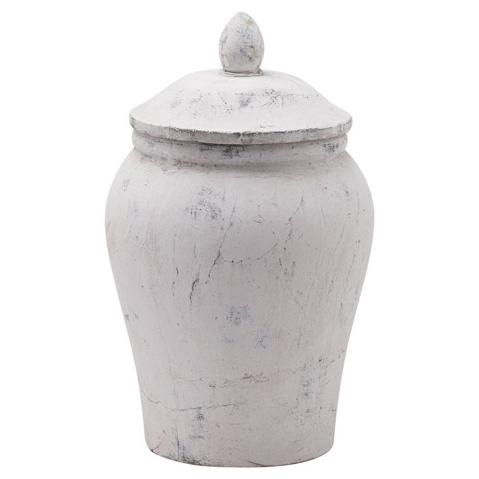 Bloomville Stone Ginger Jar - MILES AND BRIGGS