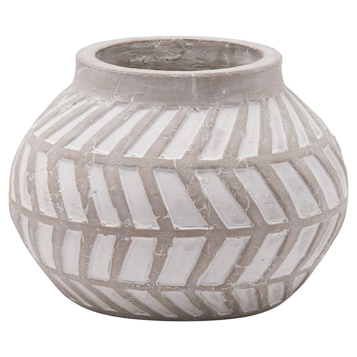 Bloomville Stone Planter - MILES AND BRIGGS