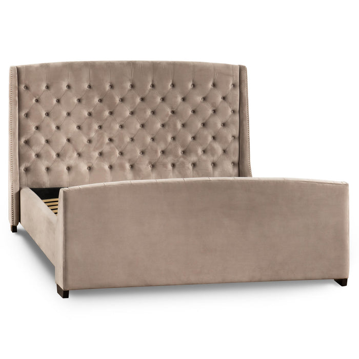 Chelsea Button Pressed King Size Bed - MILES AND BRIGGS