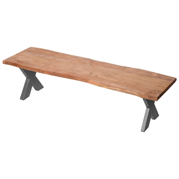 Live Edge Collection Bench - bench image