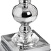 Milan Chrome Table Lamp Close Up Image Of Lower Body Design 