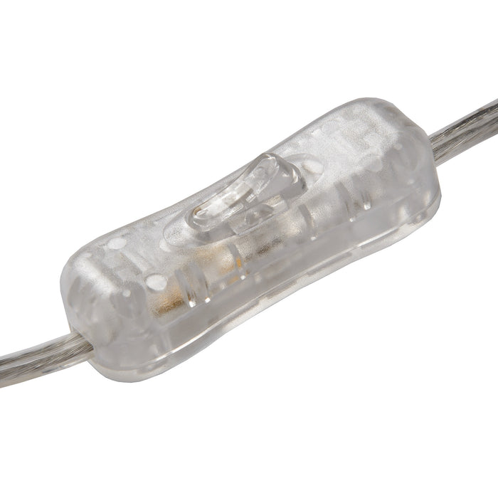 Milan Chrome Table Lamp - Switch Image 