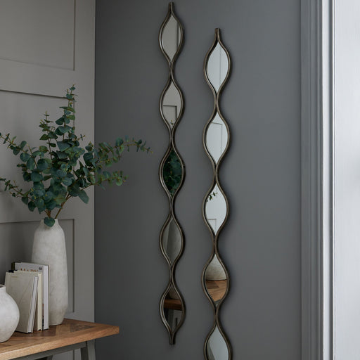 Decorative Hanging Silver Mirror - Vitaly Decor