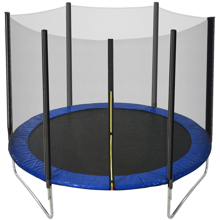 6FT Trampoline With Safety Enclosure Nets Ladder and Anchor Kit for Outdoor for Kids and Adults